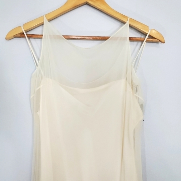 Tahari SLEEVELESS SILK SLIP DRESS NEW - Picture 3 of 11